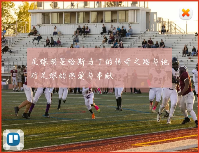 足球明星哈斯马丁的传奇之路与他对足球的热爱与奉献